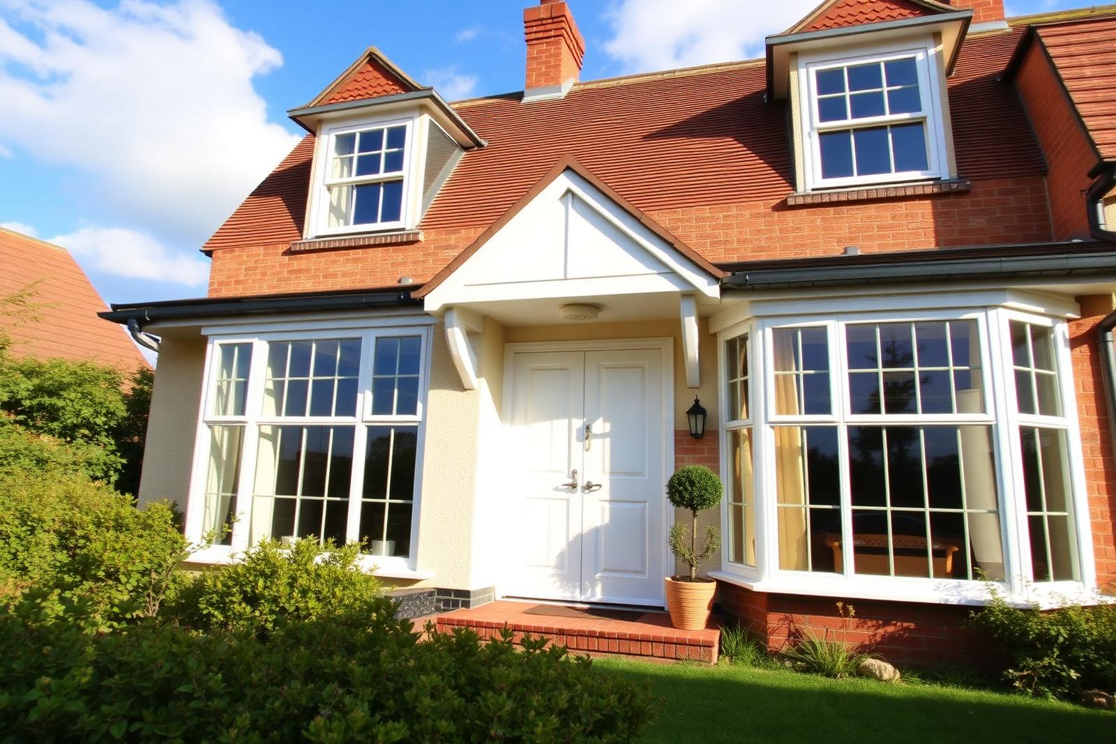 Modern Cheshire home with double glazed windows