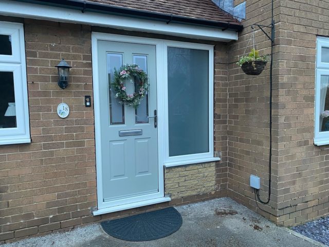 Composite Rock Door fitted in Cheshire